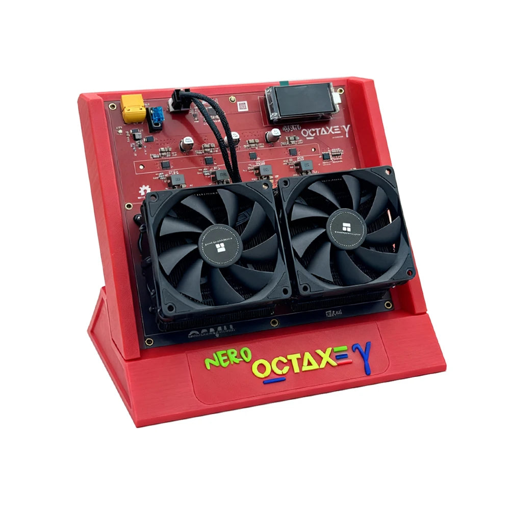 2025 New Nerd OCTAXE air Cooling 10TH/s Computing Power Bitcoin Miner Available in black, white, red
