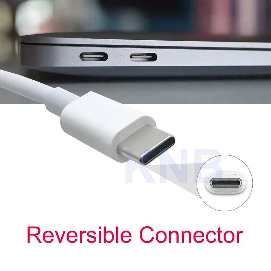 30W 61W 87W 96W 140W PD USB-C Power Adapter Type-C Fast Charger For MacBook Pro Air A1706 A1707 A2141 A2337 A2338 2015-2019