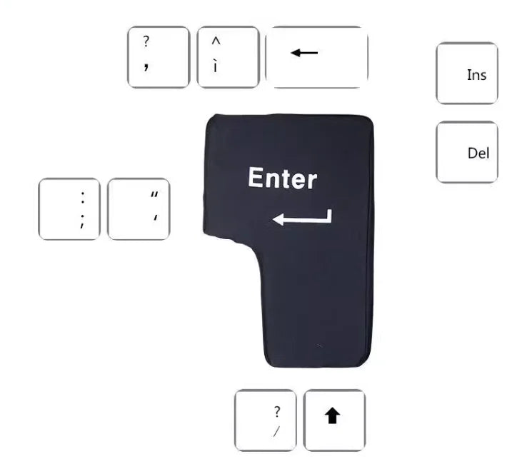 Anti-Stress Computer Huge Enter Key Big USB Keyboard Vent Button Pillow Desktop Stress Reliever Cushion USB Big Enter Key