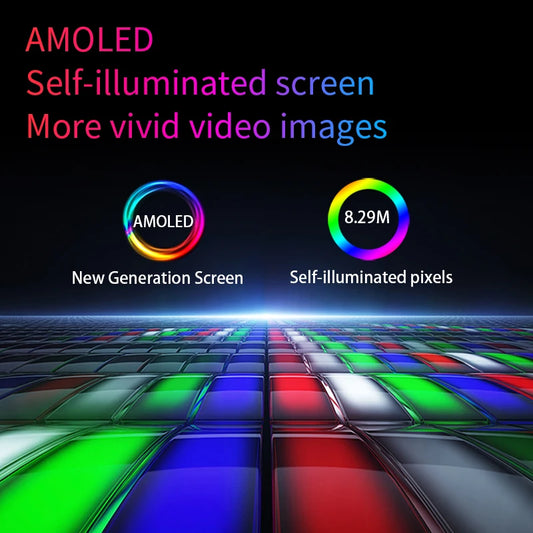 13.3'' 1080p Portable Monitor Samsung Oled Panel 100%DCI-P3 USB-C HDMI-Compatible Travelling Display for PC Laptop Xbox Switch