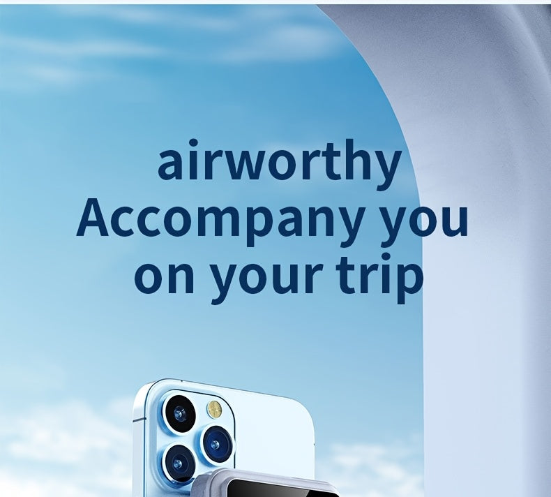 50000mAh Portable Large-capacity Power Bank, Suitable For Charging Mobile Phones/Android Electronics And Other Equipment, Power Distribution LED Display/flashlight, Outdoor Travel Removable Emergency Power Supply Device, Spar