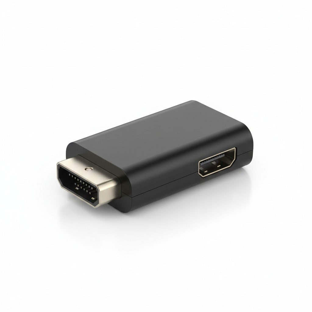 4K DP to HDMI-compatible Converter Displayport to 1080P HDTV Computer Monitor Audio Video Adapter