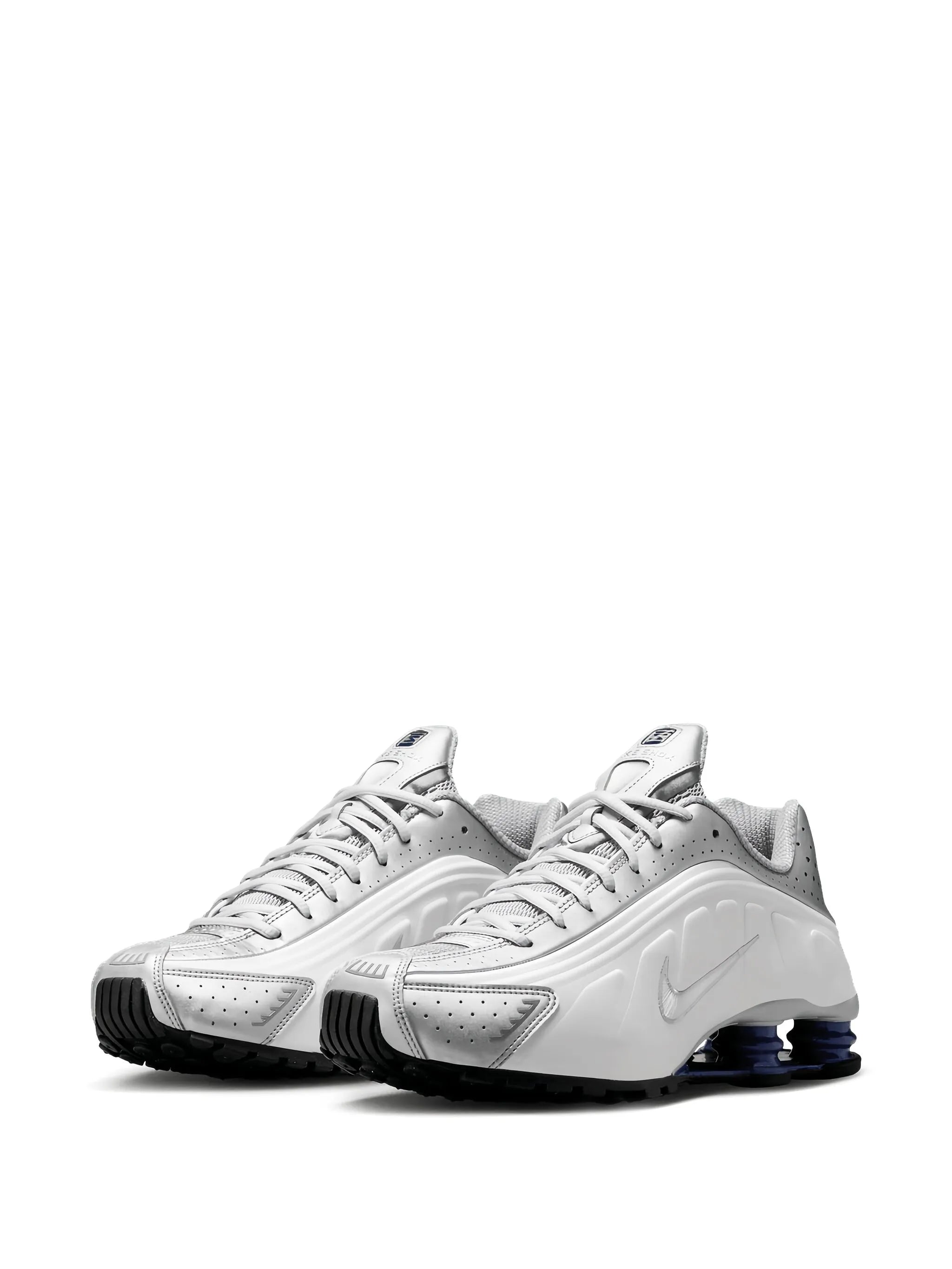 Nike Shox R4 "White/Metallic Silve/Deep Royal" sneakers