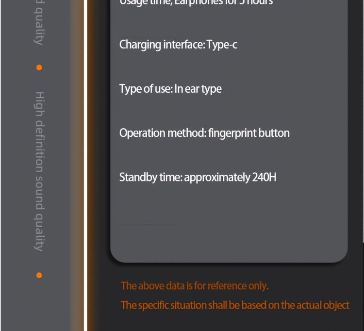 Mini Headphones 5.3 True Wireless In-Ear Earphones, Noise Cancelling,Invisible,HiFi Sound Quality, Sport,sport,sleep, In-Class Invisible Wear