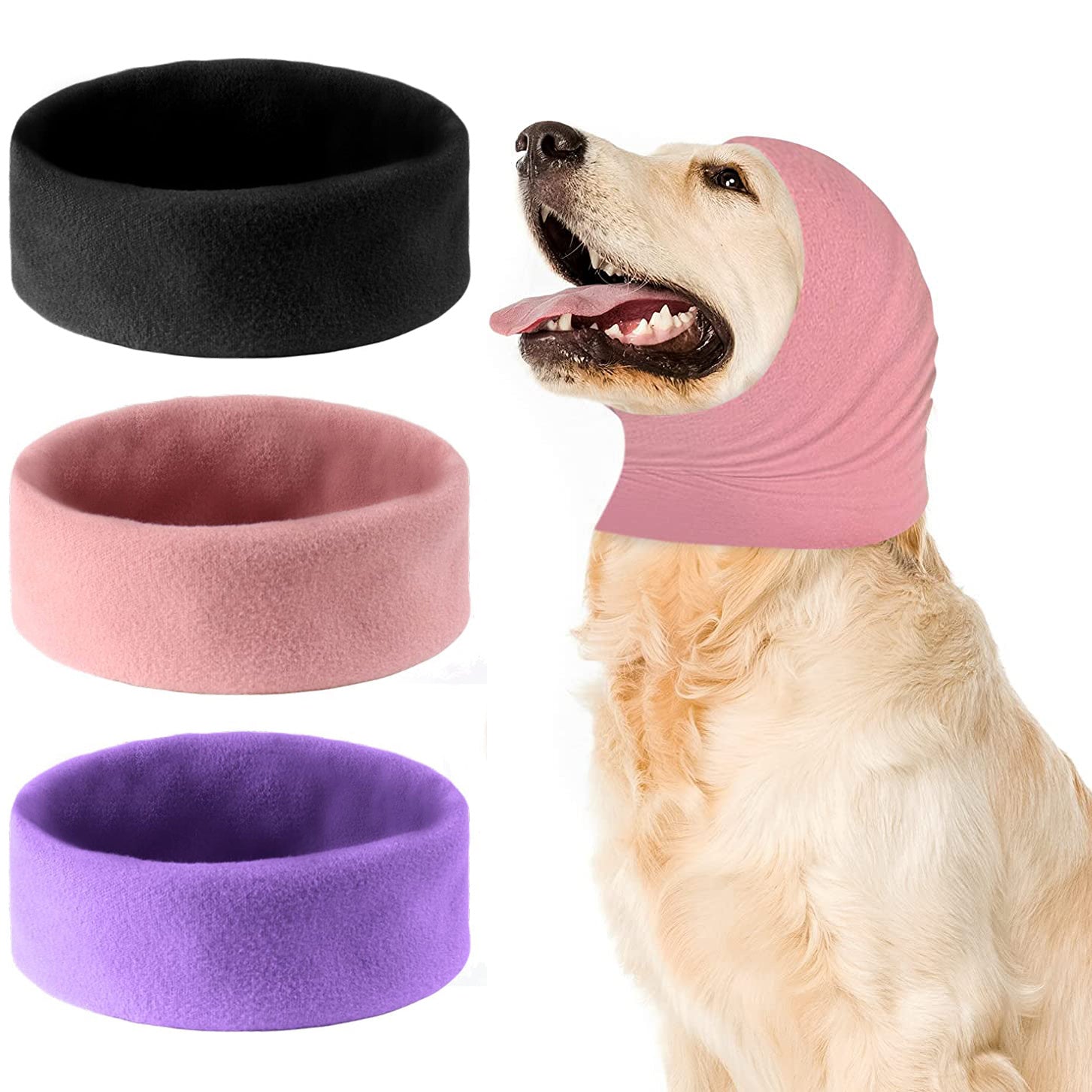 Dog Ear Muffs Noise Cancelling Pet Soundproof Headphones for Small to Medium Dogs and Puppies, Anti-Scratch Protective Covers with Wind Protection, Dog Ear Protection for Ears, Pet Ear Cover Extra Small, Dog Ear Support, Ear - HAMZAKHANSTORE