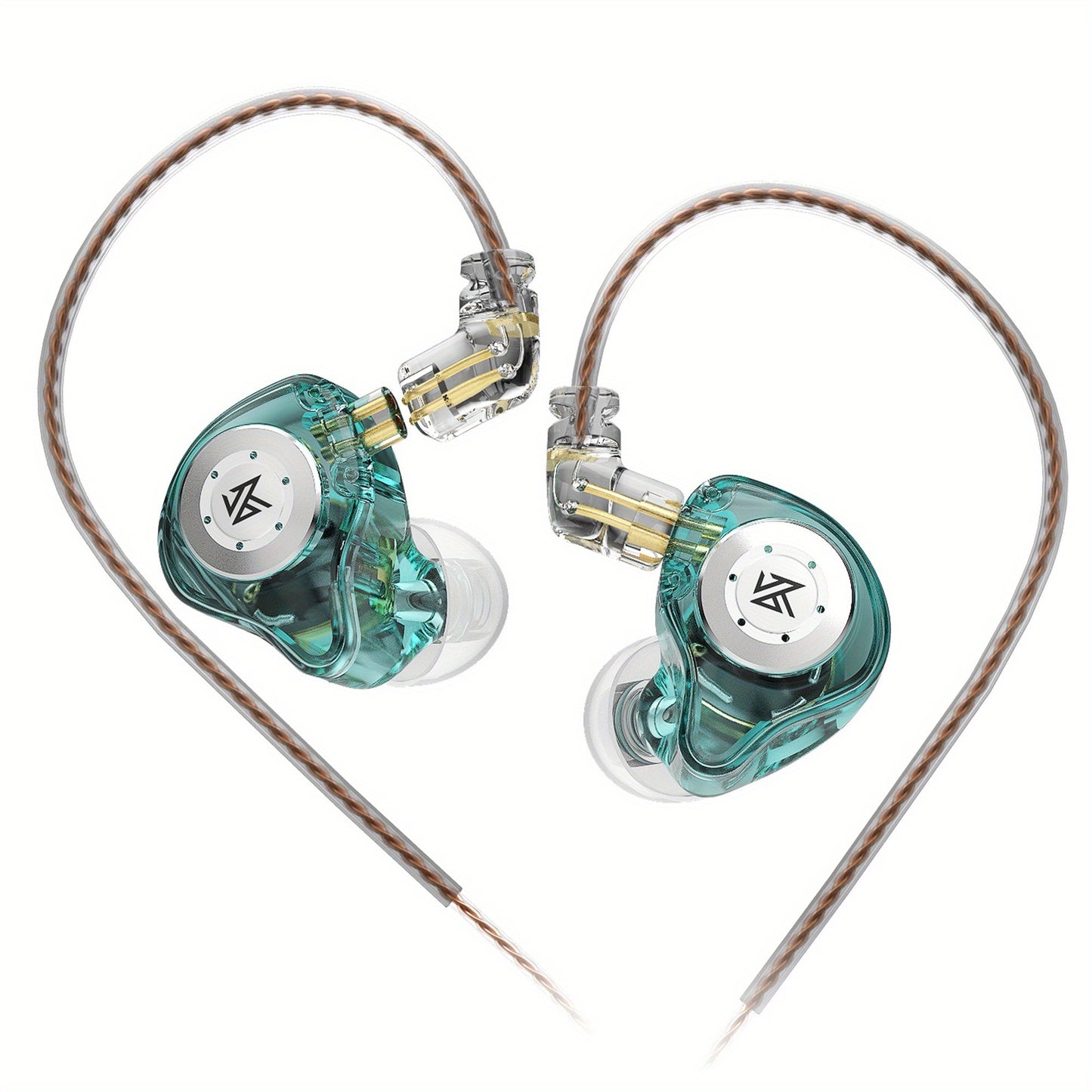 KZ EDX Pro In Ear Monitor Headphones Wired IEM Earphones Dual DD HiFi Stereo Sound Earphones Noise Cancelling Earbuds