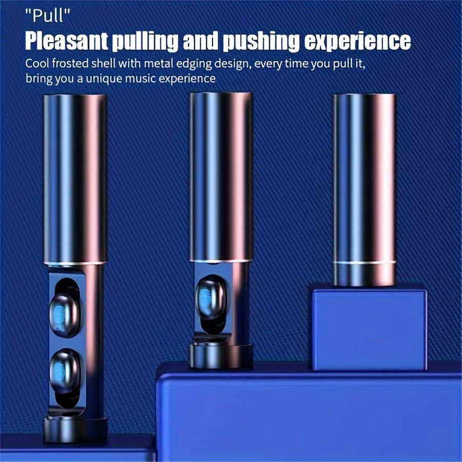 TWS N21 Earbuds With Torchlight Wireless Earphone HD HIFI Sport Gaming Headset Handsfree Wireless Earphone With Flashlight TWS Wireless Earbuds Touch Control Stereo TWS Mini Wireless Sports Headphones Waterproof Hi-Fi