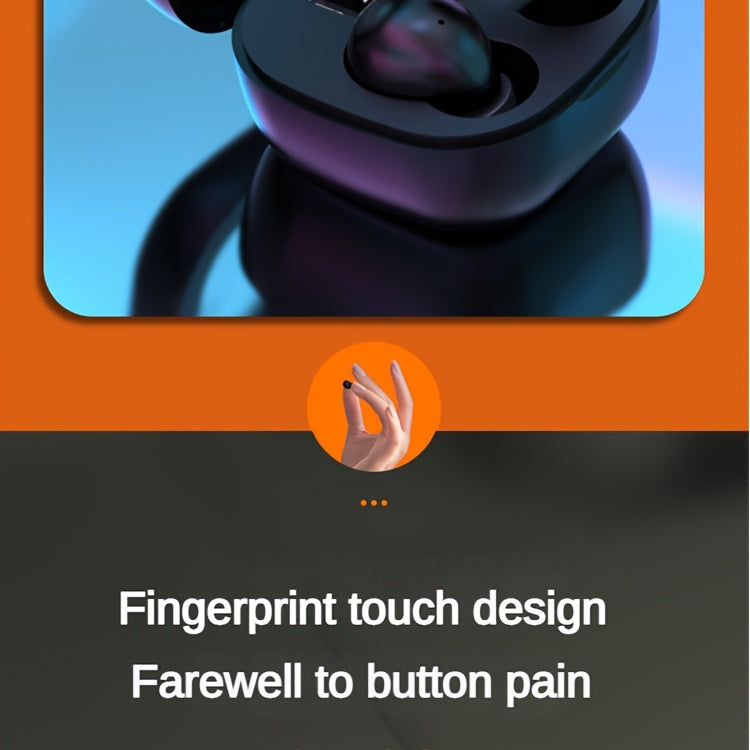 Mini Headphones 5.3 True Wireless In-Ear Earphones, Noise Cancelling,Invisible,HiFi Sound Quality, Sport,sport,sleep, In-Class Invisible Wear