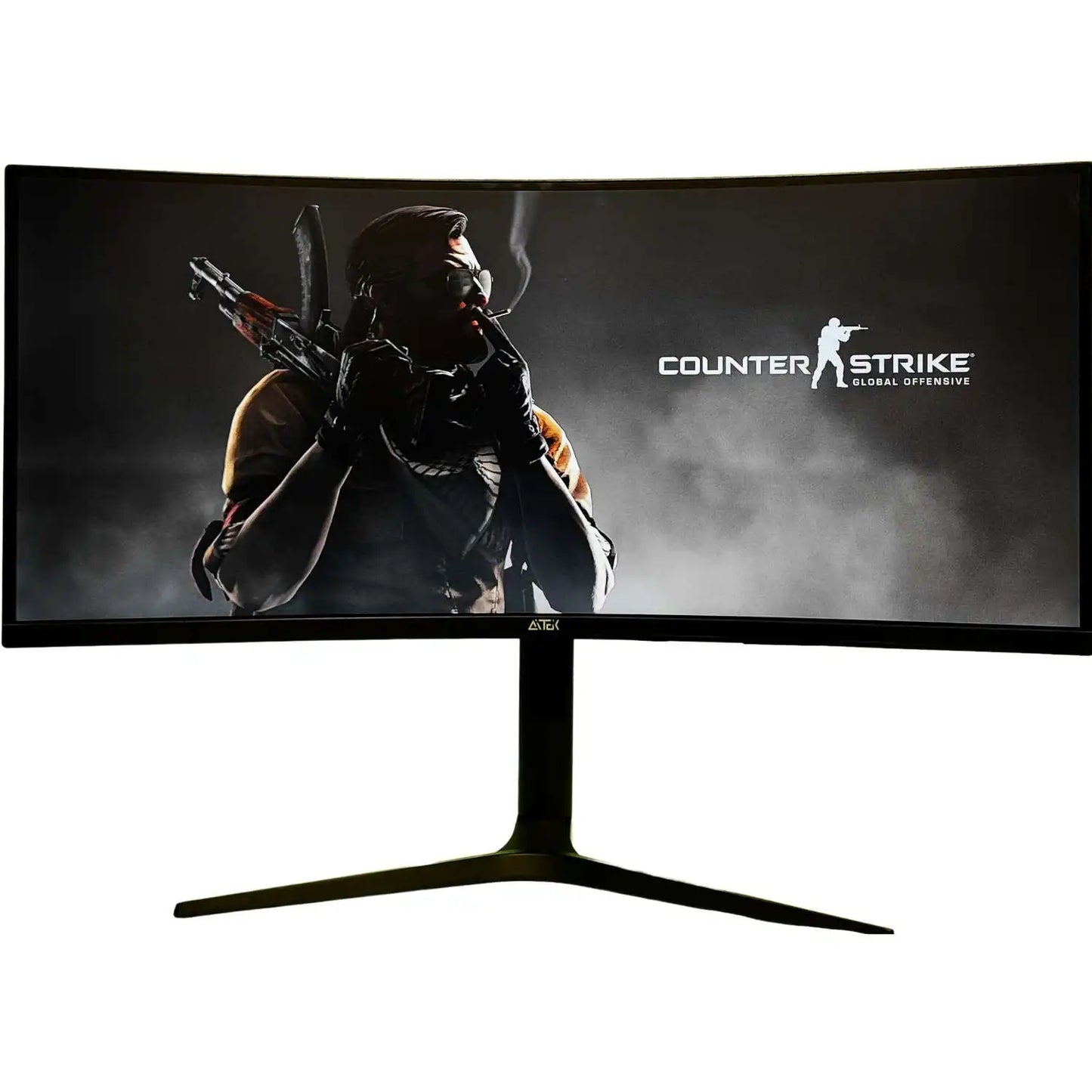 Ultra Wide Monitor 34 WQHD 165Hz Curved 1500R Panel VA 1Ms For PC Gamer Video Editing And Home Office VESA 75x75mm