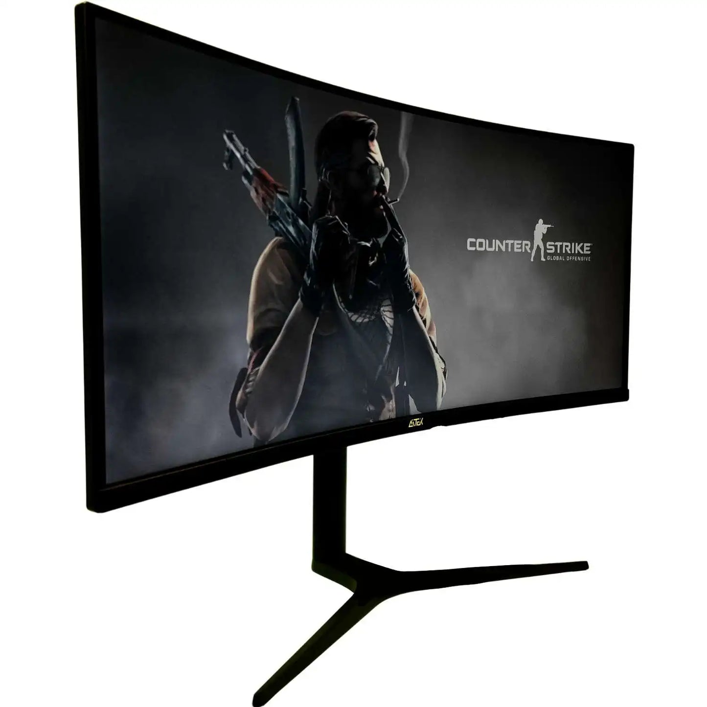Ultra Wide Monitor 34 WQHD 165Hz Curved 1500R Panel VA 1Ms For PC Gamer Video Editing And Home Office VESA 75x75mm