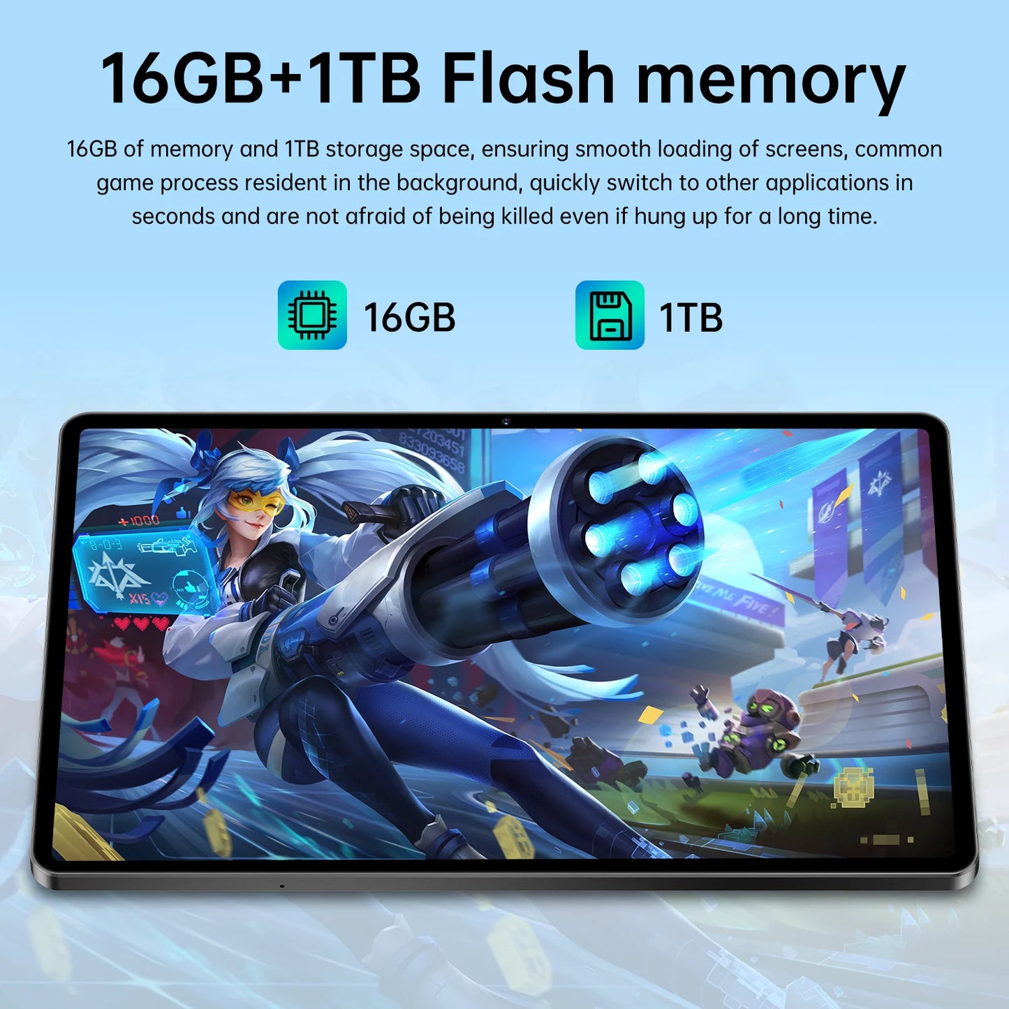 2025 new original Pad Pro13 tablet Snapdragon 10.1-inch high-definition screen global 10000mAh 5G dual card WiFi tablet