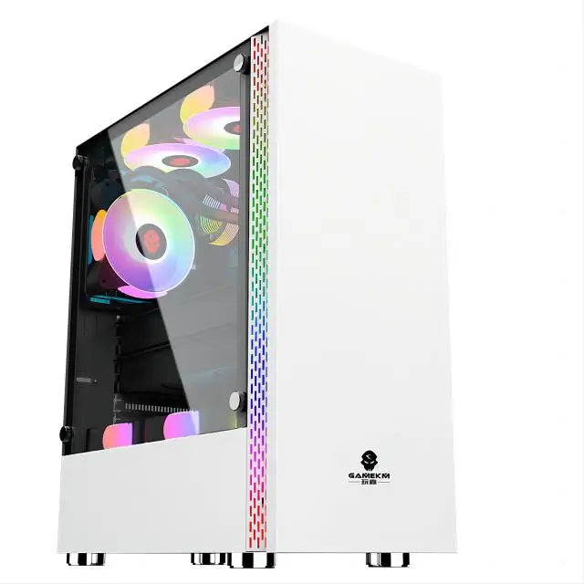 Aotesier Hot selling gamer desktop computer build in Win10 16GB Ram SSD 256G GTX 1050Ti Core E5-2650 processor new gaming pc