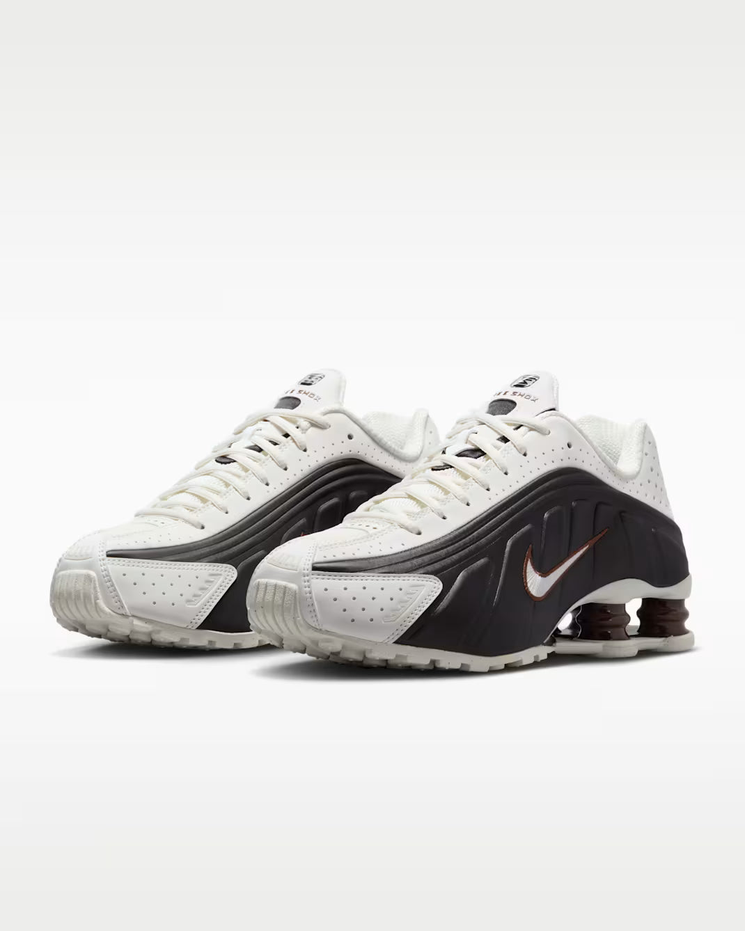 Nike Shox R4 "Brown/Light Sail" sneakers