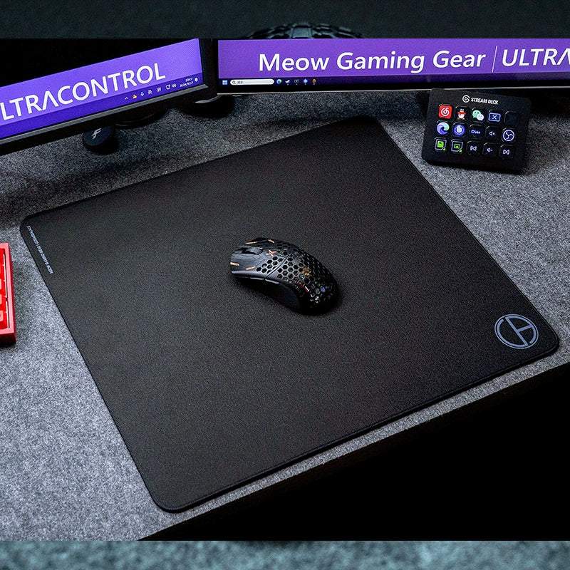1 Piece Meow Gaming Gear MGG Ultraerialace Ultraaceaim UA Esports Game Mouse Pad Rough Textured Red Large Size Mouse Mat