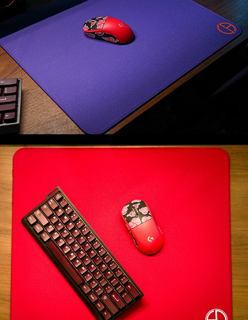 1 Piece Meow Gaming Gear MGG Ultraerialace Ultraaceaim UA Esports Game Mouse Pad Rough Textured Red Large Size Mouse Mat