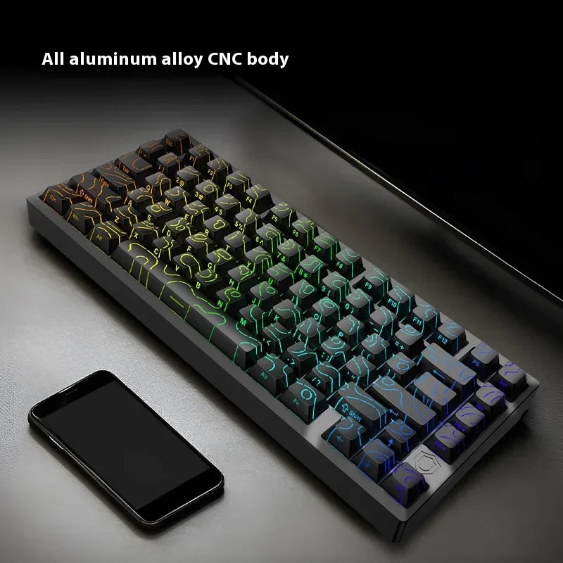 IROK MG75 PRO MG75 Max Magnetic Gaming Mechanical Keyboard RT0.001mm 8K 0.125ms Delay Aluminium RGB Hot Swap Wired Game Keyboard