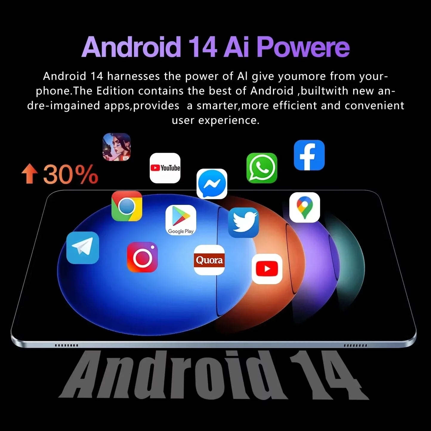 New Global Version Pad 7S Pro Original Android 14 22GB 2TB Tablet Snapdragon 8 gen 2 GPS 5G WiFi HD 4K 20000mAh 11inc Tablet PC