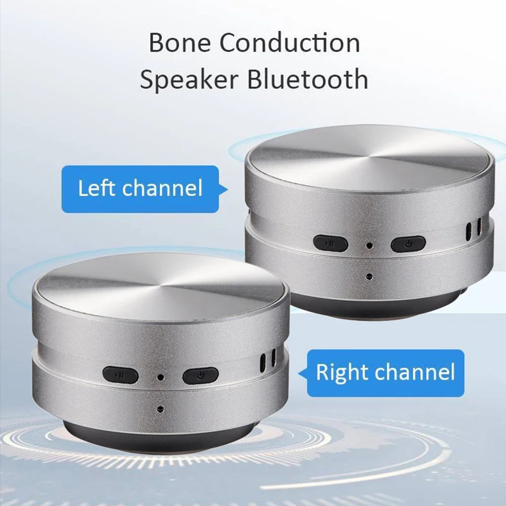 2025 New Bone Conduction Bluetooth Speaker TWS Wireless 3D Stereo Sound Hummingbird Speaker With FM Radio Dropshipping Wholesale