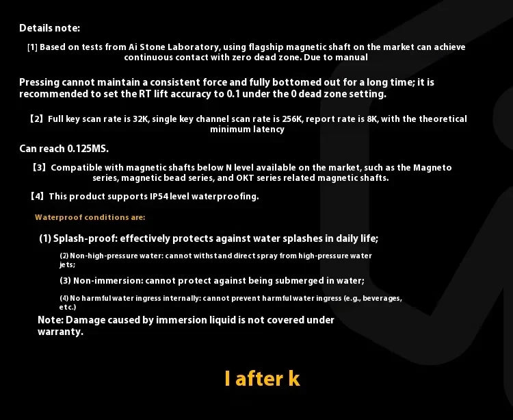 IROK MG75 PRO MG75 Max Magnetic Gaming Mechanical Keyboard RT0.001mm 8K 0.125ms Delay Aluminium RGB Hot Swap Wired Game Keyboard