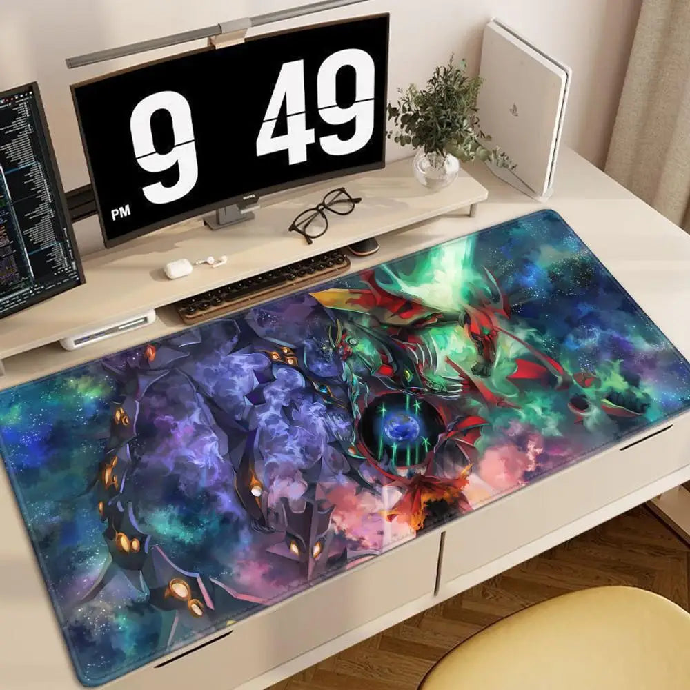 Gurren Lagann Mouse Pad Pc Gamer Cabinet Keyboard Tengen Toppa Mat Computer Anime Deskmat Gaming Accessories Table Mousepad XXL