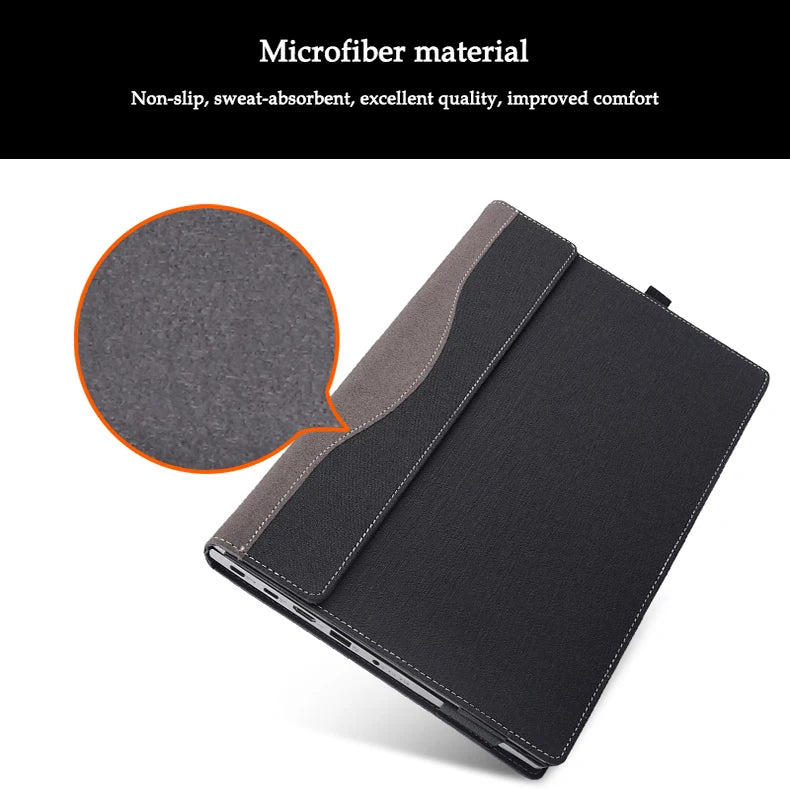 Cover for HP EliteBook 840 G8 series Notebook Protective Case 14 Inch PU Leather Laptop Skin Detachable Shell Sleeve Bag