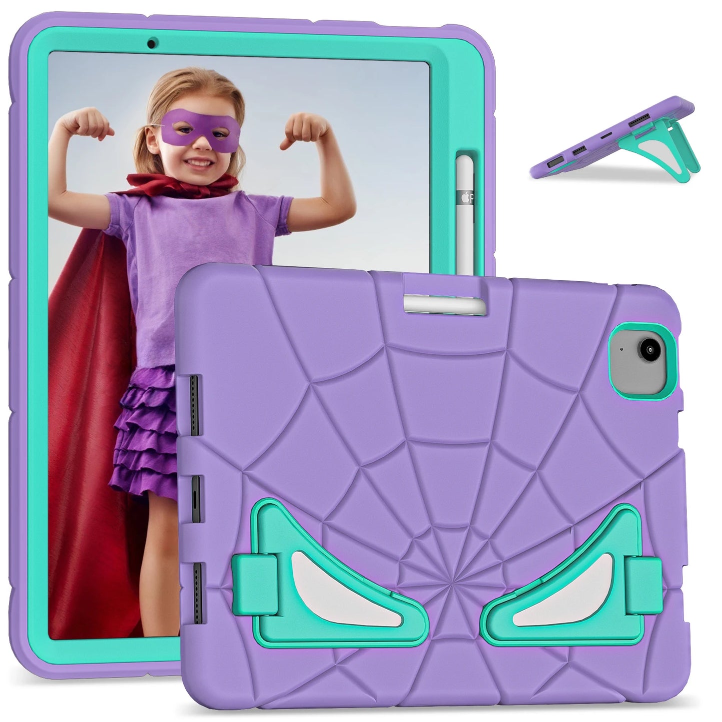 For iPad 10 10th Air 11 2024 pro 11 iPad 9.7inch Air 4 air 5  Armor Case for iPad pro 9.7 Kids Safe EVA Tablet Cover Laptop Tool