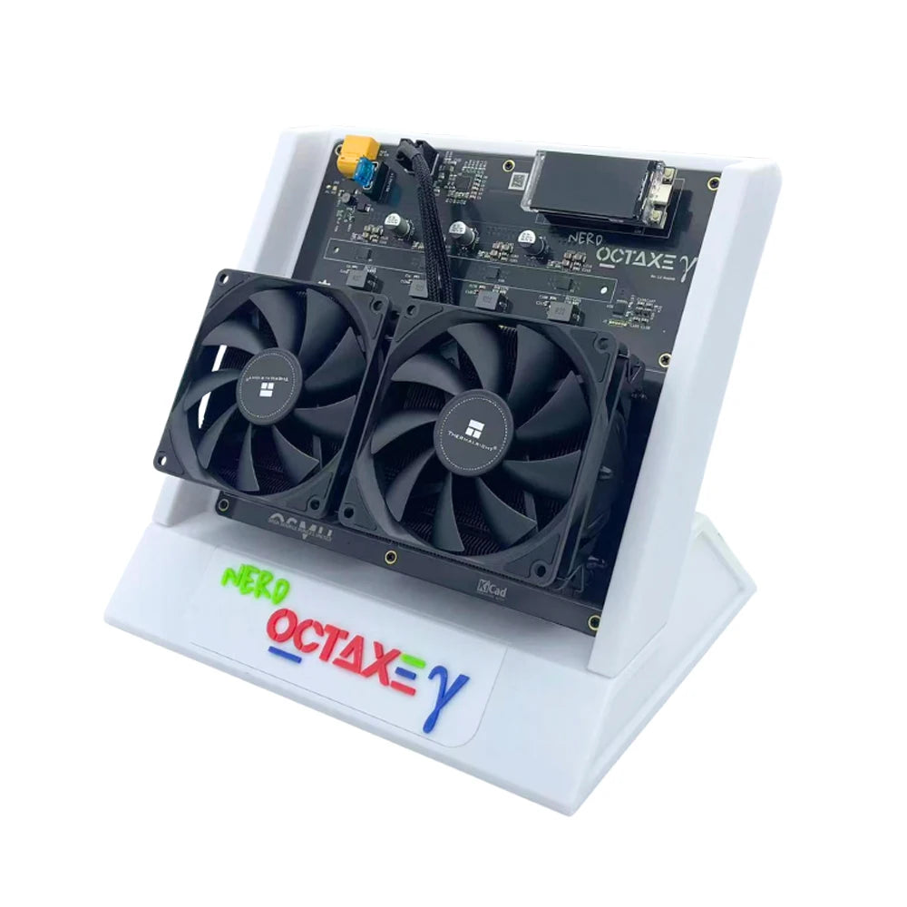 2025 New Nerd OCTAXE air Cooling 10TH/s Computing Power Bitcoin Miner Available in black, white, red