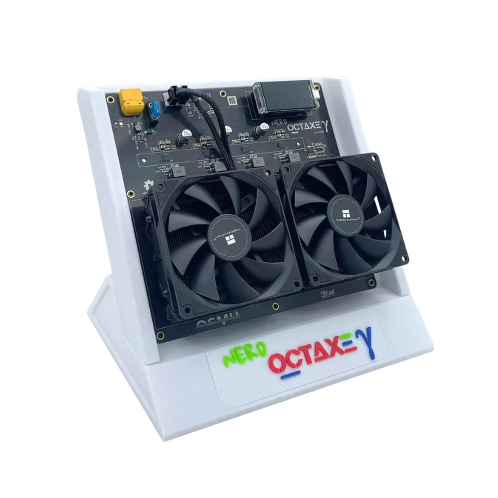 2025 New Nerd OCTAXE air Cooling 10TH/s Computing Power Bitcoin Miner Available in black, white, red
