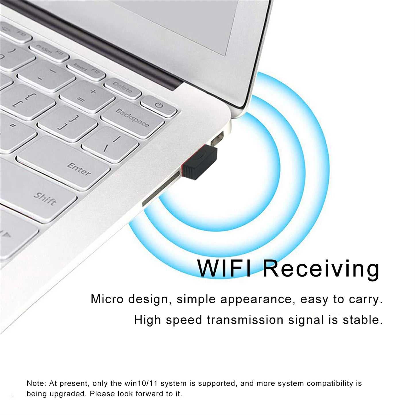 WIFI 6 Network Signal Reception Mini Driver-free Wi-Fi Adapter for PC Deskop Computer 2.4G Network Card USB Plug and Play