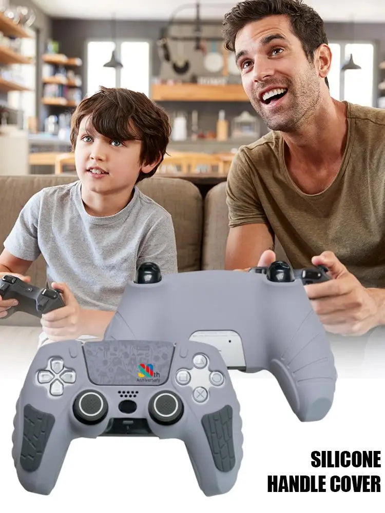 30th Anniversary Limited Edition Controller Silicone Cover For PS5 With Touch Screen Sticker For PlayStation5 Controller Shell