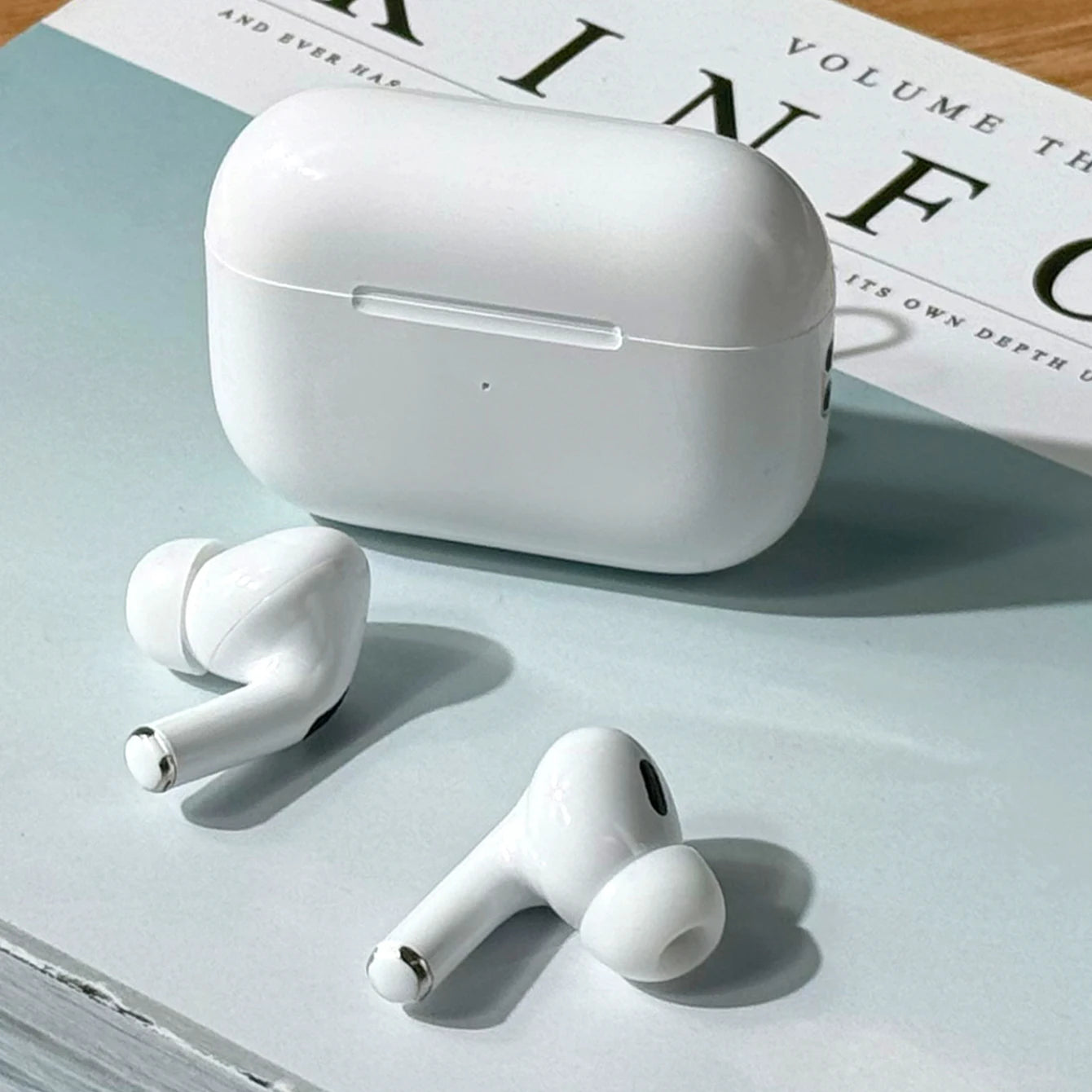 New TWS In-Ear Wireless Earbuds,HD Stereo Sound,Noise Cancelling,Clear Calls,Touch Control,Long Battery,Comfortable Design
