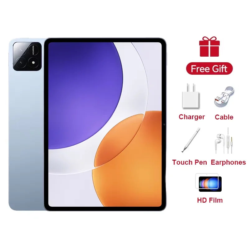 New Global Version Pad 7S Pro Original Android 14 22GB 2TB Tablet Snapdragon 8 gen 2 GPS 5G WiFi HD 4K 20000mAh 11inc Tablet PC