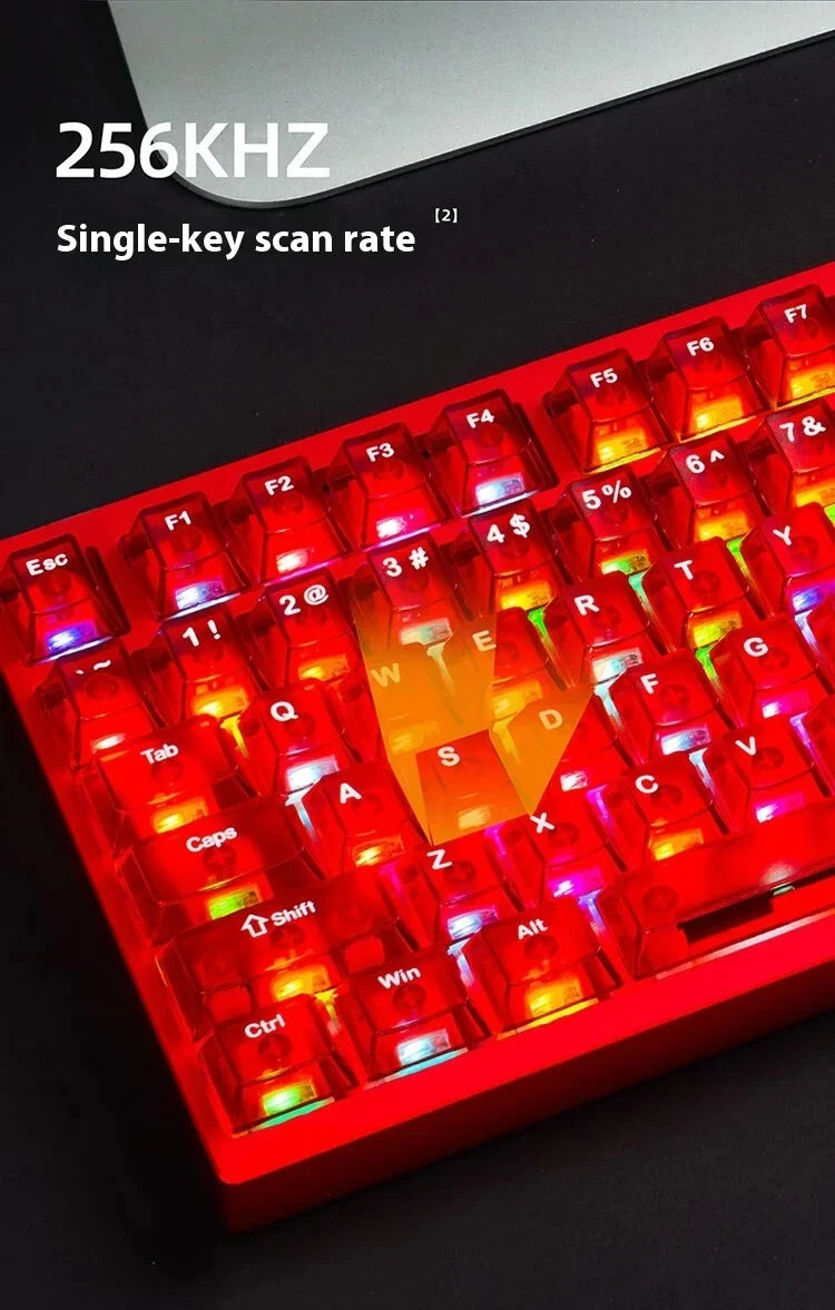 IROK MG75 PRO MG75 Max Magnetic Gaming Mechanical Keyboard RT0.001mm 8K 0.125ms Delay Aluminium RGB Hot Swap Wired Game Keyboard