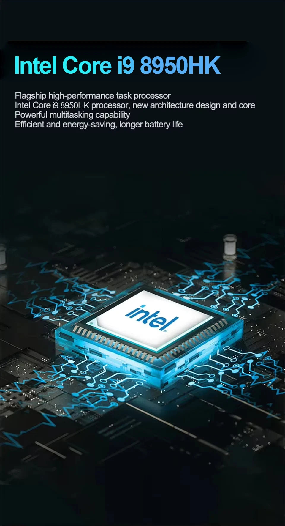 15.6 inch Intel Core I9 8950HK Laptop Computer Windows 11 Pro 16GB DDR4 512GB 1TB SSD Portable Notebook PC Gamer Gaming Laptops