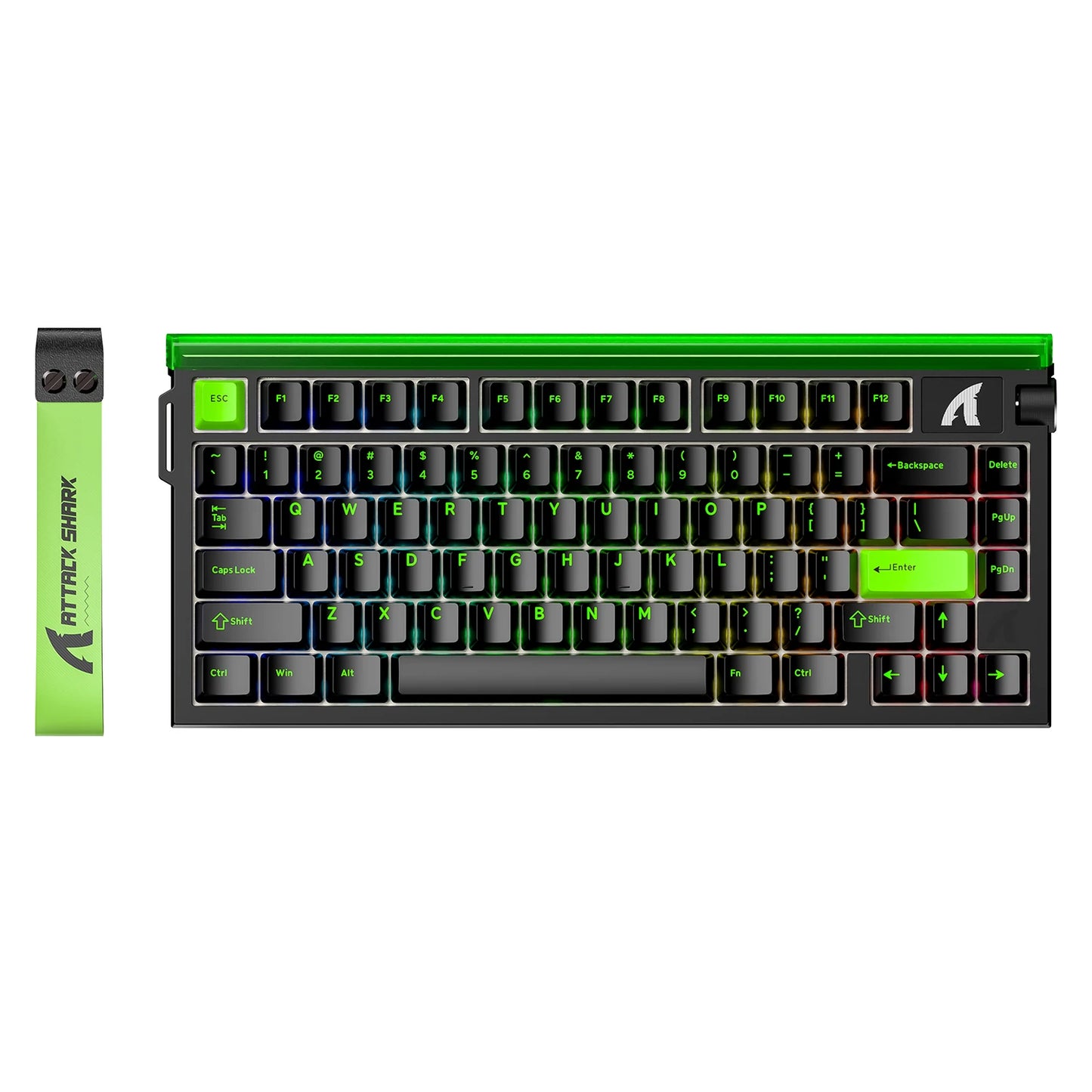 Attack Shark R85HE wired gaming keyboard 1600W RGB 8KHZ magnetic axis mechanical keyboard