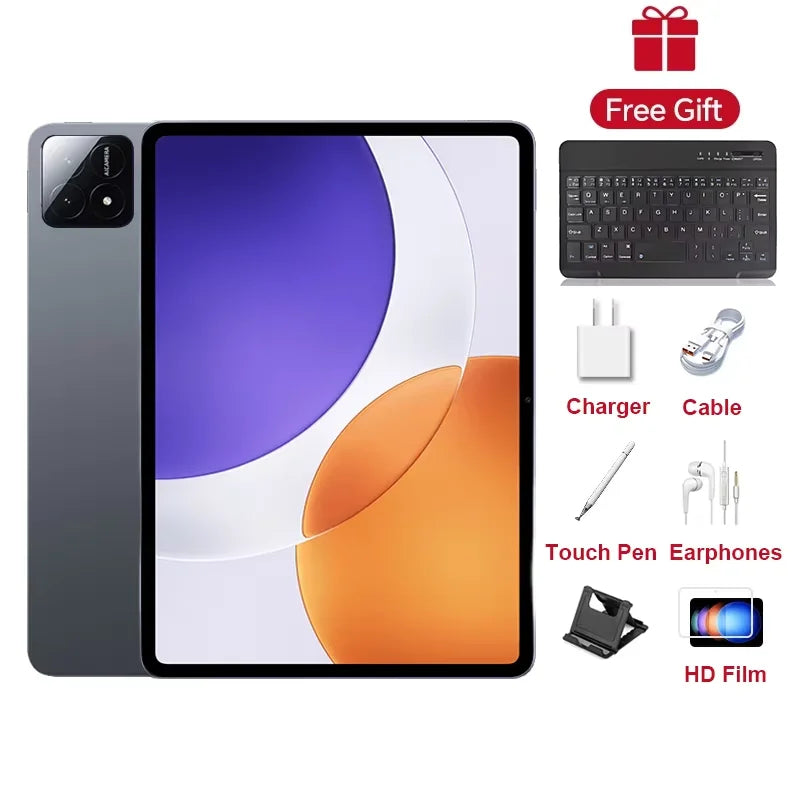 New Global Version Pad 7S Pro Original Android 14 22GB 2TB Tablet Snapdragon 8 gen 2 GPS 5G WiFi HD 4K 20000mAh 11inc Tablet PC