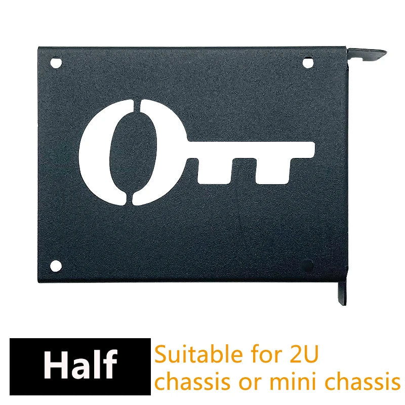 ZhenLoong PCIe/PCI Slot 2.5" Inch Hard Disk Bracket HDD to PC Case Chassis Rear Panel Cover Expansion SATA SSD Adapters Metal