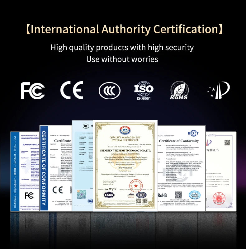 13.3'' 1080p Portable Monitor Samsung Oled Panel 100%DCI-P3 USB-C HDMI-Compatible Travelling Display for PC Laptop Xbox Switch