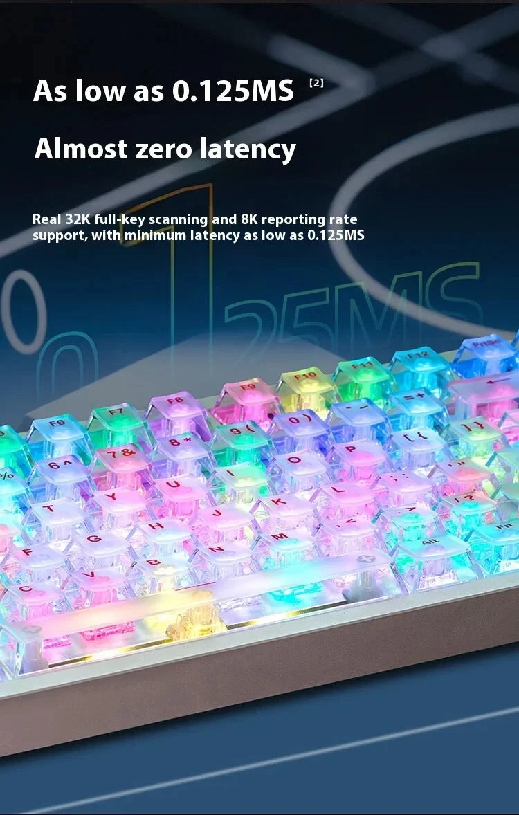 IROK MG75 PRO MG75 Max Magnetic Gaming Mechanical Keyboard RT0.001mm 8K 0.125ms Delay Aluminium RGB Hot Swap Wired Game Keyboard