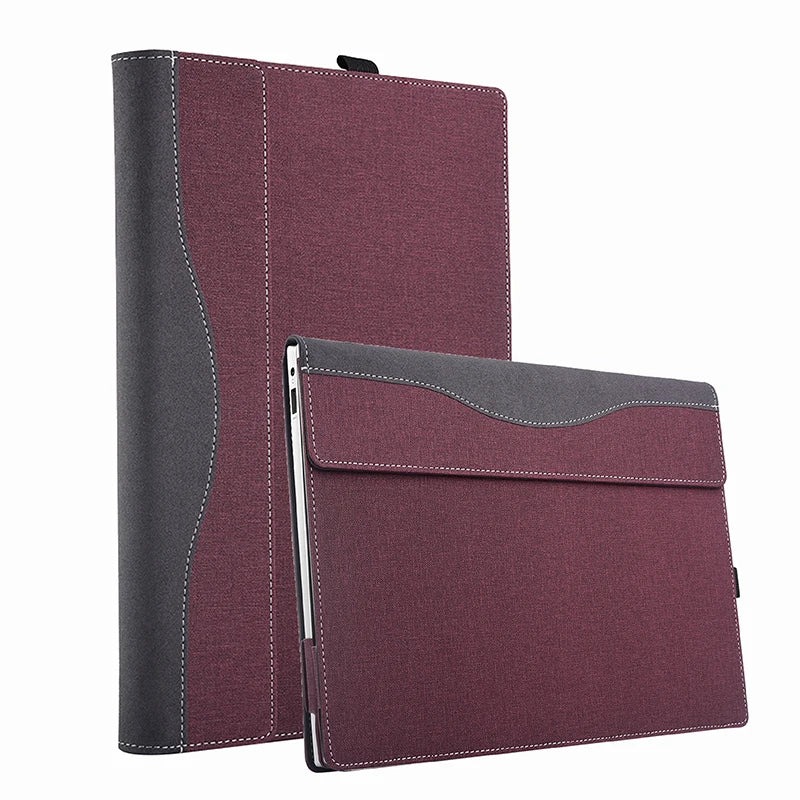Cover for HP EliteBook 840 G8 series Notebook Protective Case 14 Inch PU Leather Laptop Skin Detachable Shell Sleeve Bag
