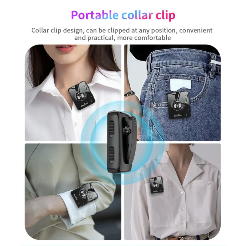 Wireless IEM System Transmitter Receiver 2.4GHz ISM Band Wireless Ear Monitor Automatic Pairing Plug Play Universal Accessories