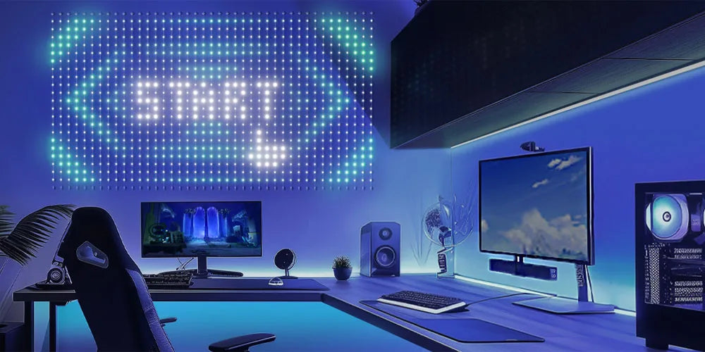 2*2M Smart Curtain Light 400 LED Christmas Light Color Changing Fairy String Lights with APP & Remote Dynamic Halloween Decor