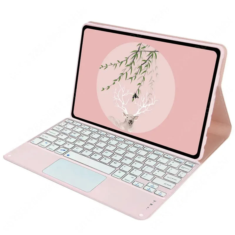 For Xiaomi Redmi Pad pro 12.1'' 2024 Case Bluetooth Keyboard Cover Magnetic Teclado Tablet Cover for Redmi Pad Pro 12.1" Funda