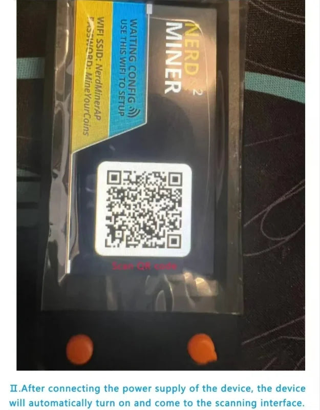 Nerd Miner V2.0 Latest Firmware 1.7.0 Hashrate 78KH/S 2024 Newest Big Display Clock Miner Bitcoin Solo Lottery Miner