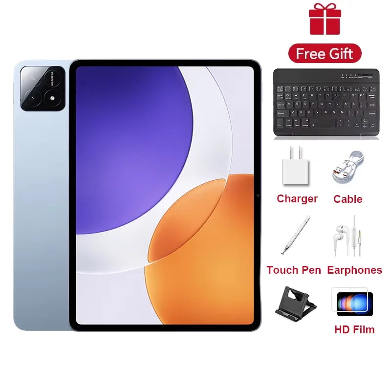 New Global Version Pad 7S Pro Original Android 14 22GB 2TB Tablet Snapdragon 8 gen 2 GPS 5G WiFi HD 4K 20000mAh 11inc Tablet PC