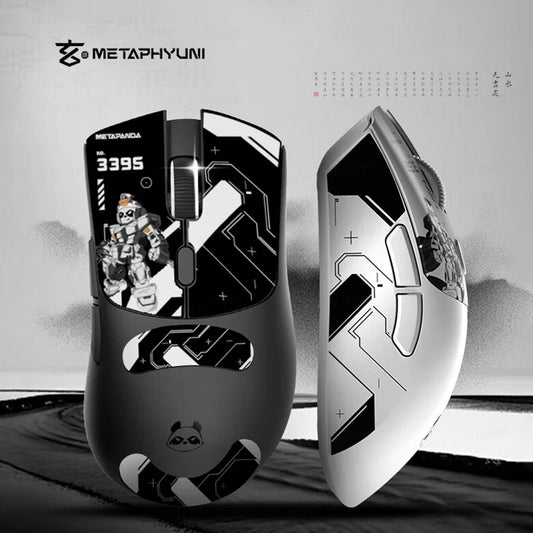 Metaphyuni Metapanda P1 Wireless Mouse P1 Pro Max Paw3395L ow Latency Lightweight E-Sports Gaming Mouse Ergonomics Pc Gamer Gift
