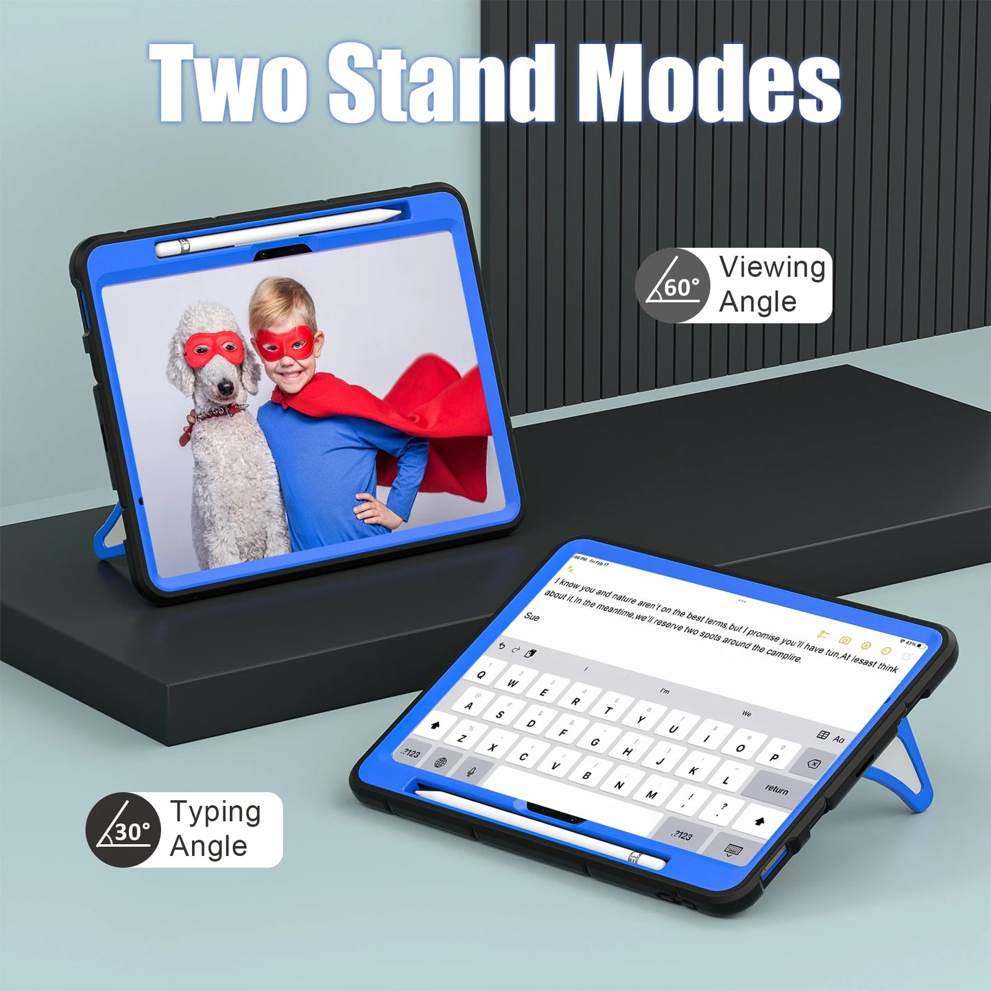 For iPad 10 10th Air 11 2024 pro 11 iPad 9.7inch Air 4 air 5  Armor Case for iPad pro 9.7 Kids Safe EVA Tablet Cover Laptop Tool