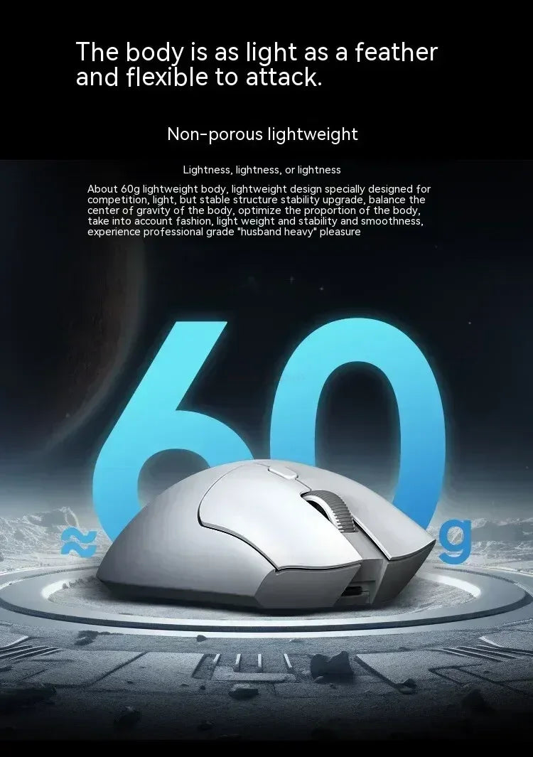 Metaphyuni Metapanda P1 Wireless Mouse P1 Pro Max Paw3395L ow Latency Lightweight E-Sports Gaming Mouse Ergonomics Pc Gamer Gift