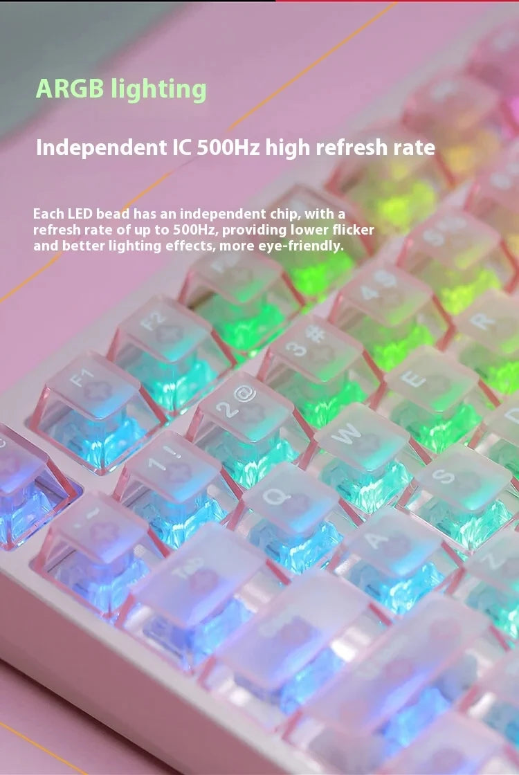 IROK MG75 PRO MG75 Max Magnetic Gaming Mechanical Keyboard RT0.001mm 8K 0.125ms Delay Aluminium RGB Hot Swap Wired Game Keyboard