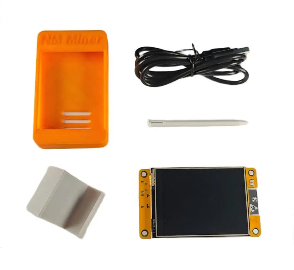 NMMiner NerdMiner V2 Hashrate 1000KH/s Lucky Miner ESP32 2.8 inch Smart Display Crypto Solo Lottery Bitcoin ESP32-2432S028R